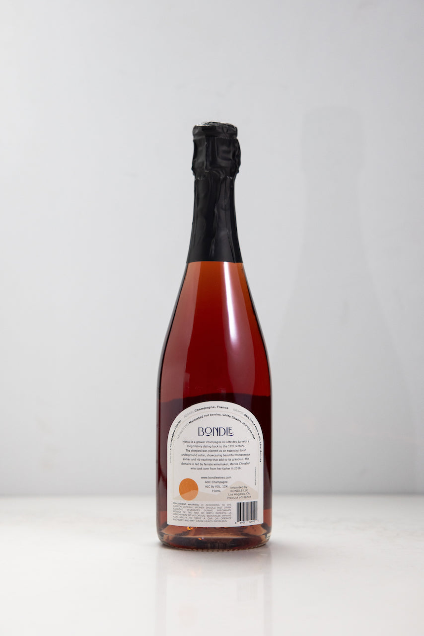 NV Champagne Brut Rosé by Monial