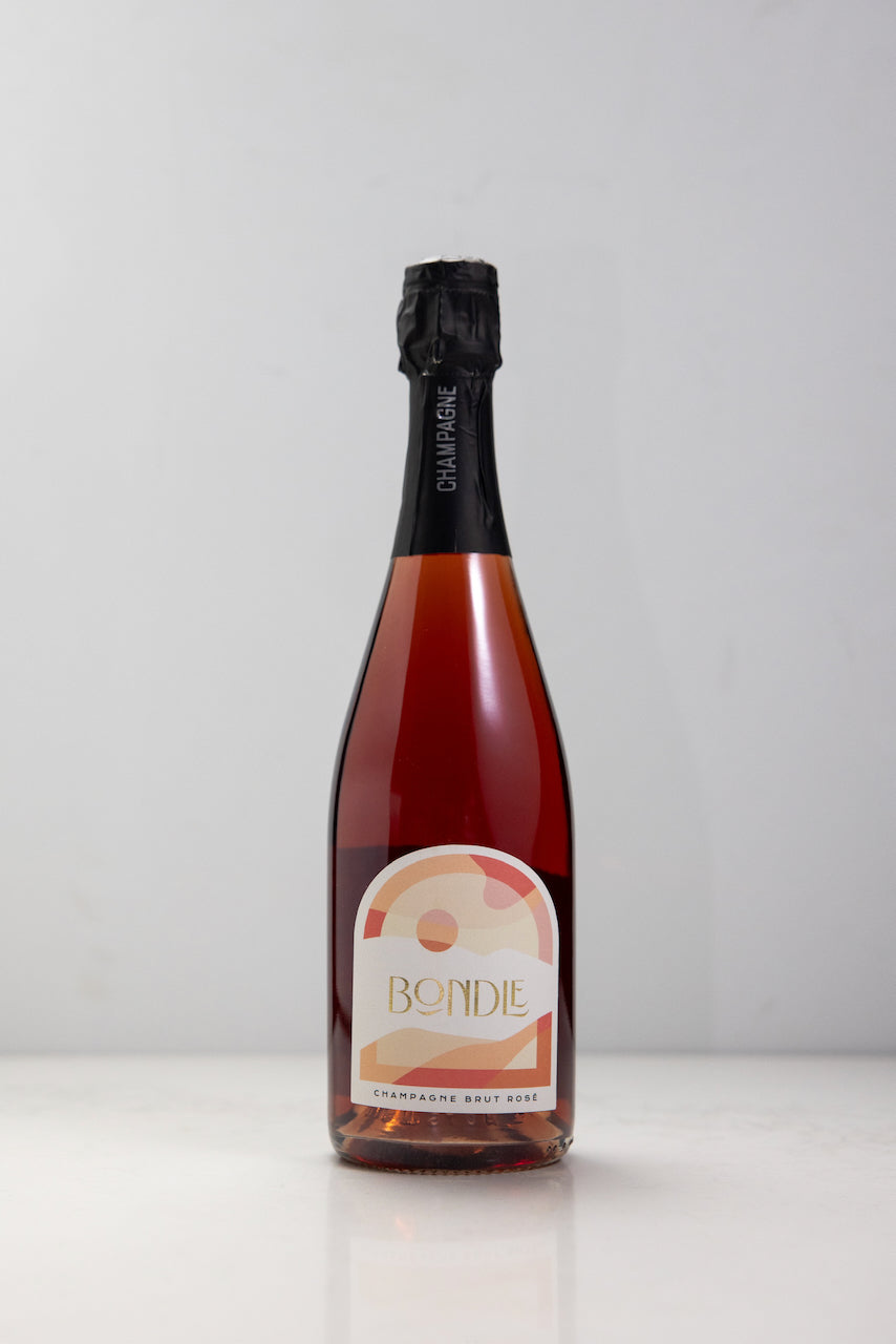 NV Champagne Brut Rosé by Monial